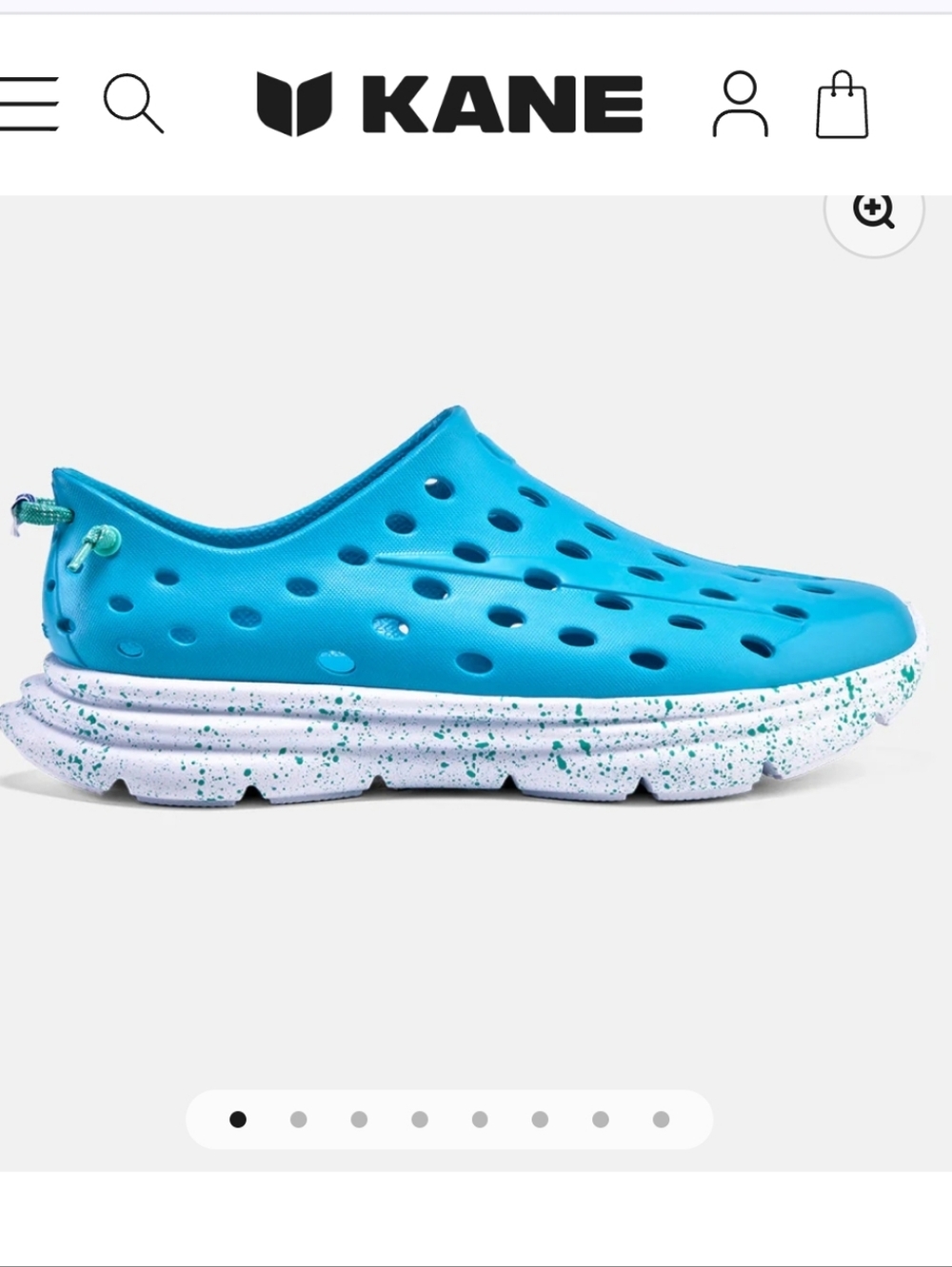 KANE Revive  recovery shoes "for the planet" color blue